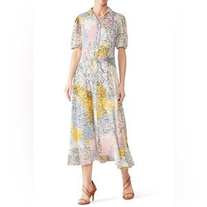 Derek Lam 10 Crosby Map Dress Size 0